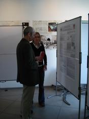 Posterpräsentation - Dr. Jens Dernedde mit Doktorandin Ilona Papp