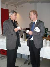 Prof. Hans-Ulrich Reißig (TP A2, B3) und Prof. Eckart Rühl (TP C5)